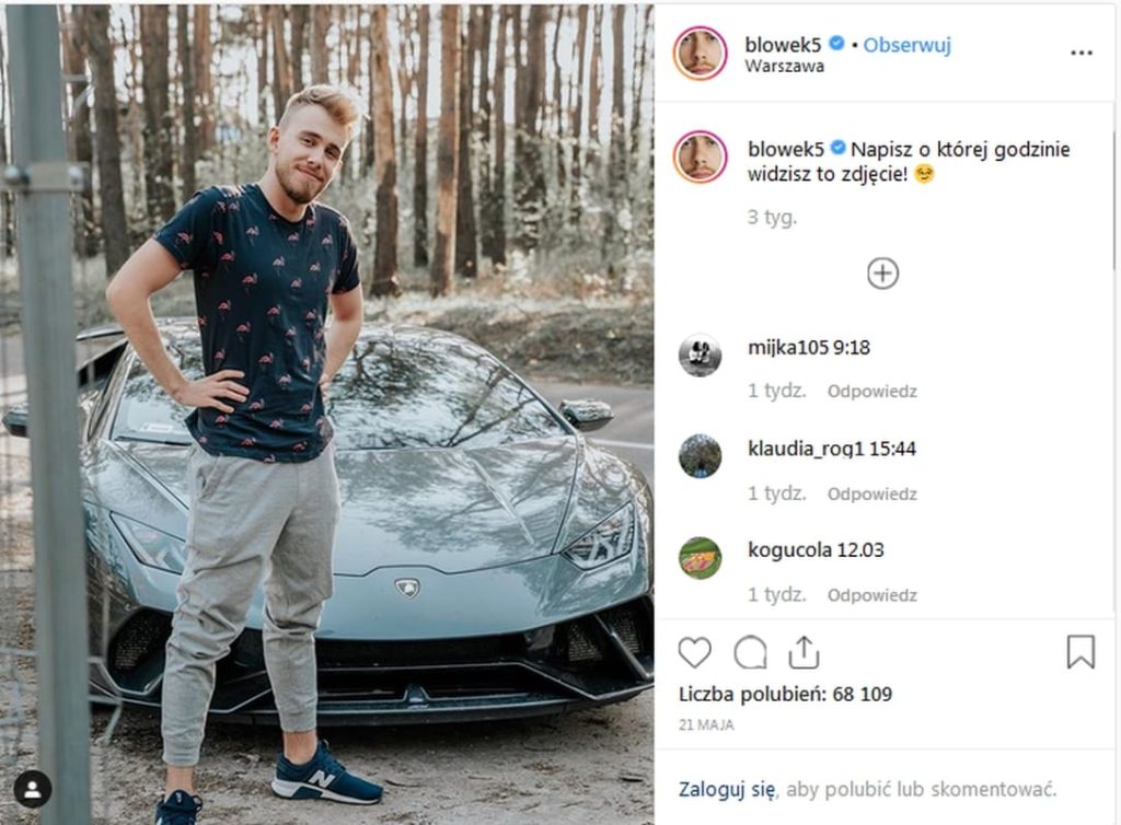 Ile na YouTube zarabia Blowek?